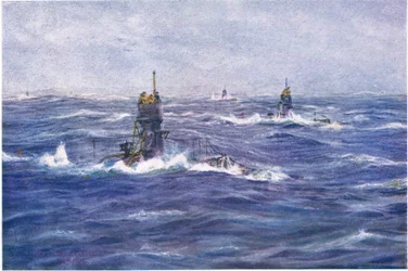 Sous-marins dans la Manche, 1915